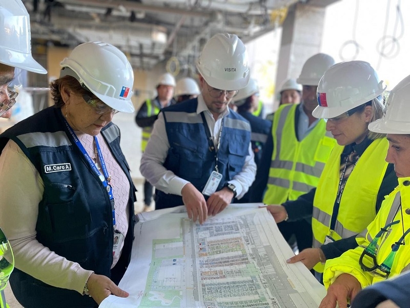 Hospital de Cauquenes tiene un 84% de avance en sus obras