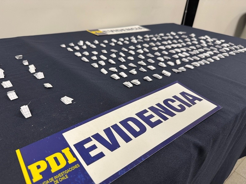 Linares:  PDI detuvo a tres imputados por microtráfico de droga