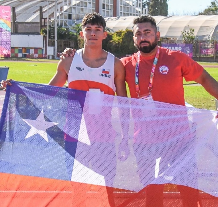 Atleta linarense, Benjamín Aravena: “seguiremos trabajando para lograr mejorar las marcas”