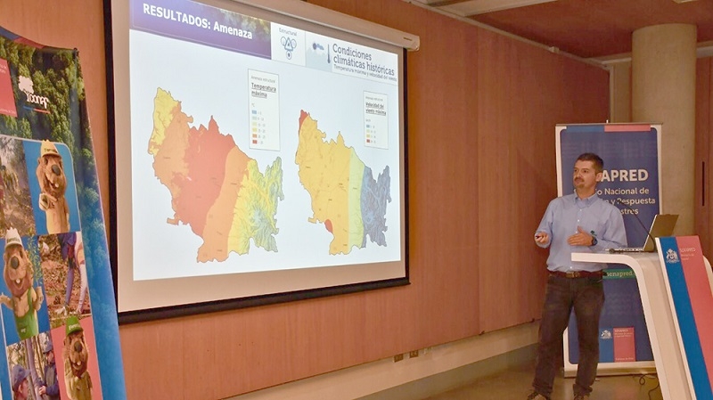 CONAF presentó Mapa de Riesgo por Incendios Forestales