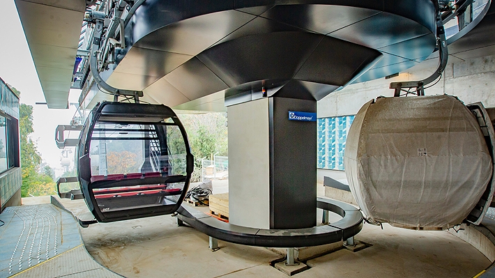 Con 90% de avance, Teleférico Pío Nono vive fase de pruebas y obliga a trasladar acueducto