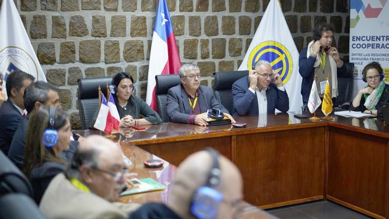 Gobernadora Regional recibió a  delegación francesa  de la región de la  Borgoña Franche-Comte