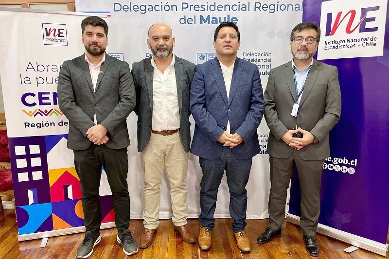 Primera entrega de resultados del Censo arrojó más de 1 millón 100 mil personas encuestadas en el Maule
