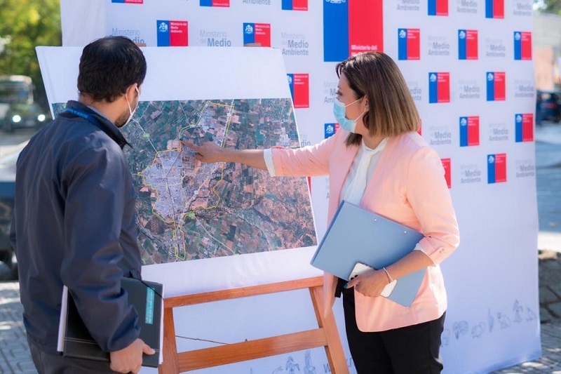 Autoridades informan de inicio de restricción humos visibles en cuatro comunas de la región del Maule