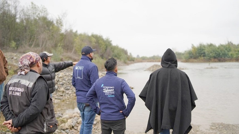 Autoridades fiscalizaron plantas de extracción de áridos en la provincia de Linares