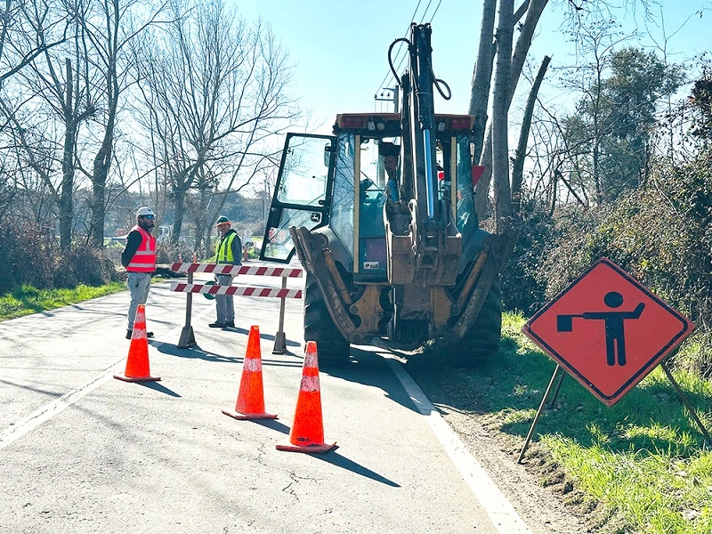 Comienza el reemplazo del puente en Santa Delia: Conectividad y seguridad para sectores rurales de Parral