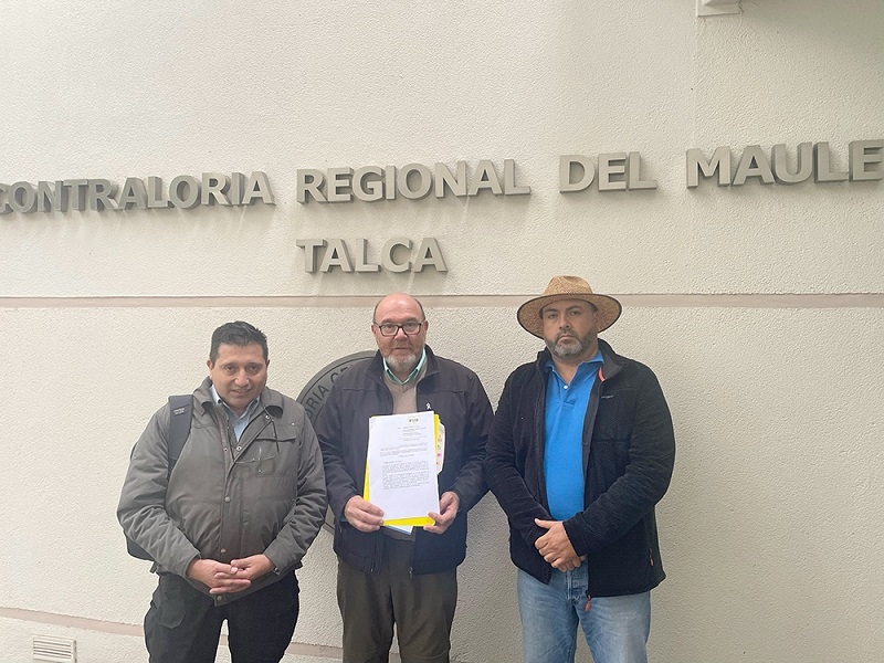 Concejales de Linares realizan presentación ante Contraloría del Maule por caso “facturas falsas”