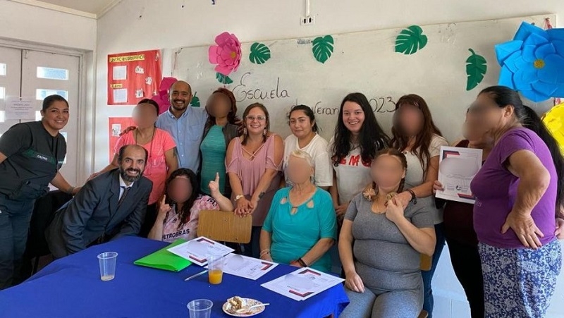 Mujeres privadas de libertad participaron en Escuela de Verano de la Penitenciaria de Talca