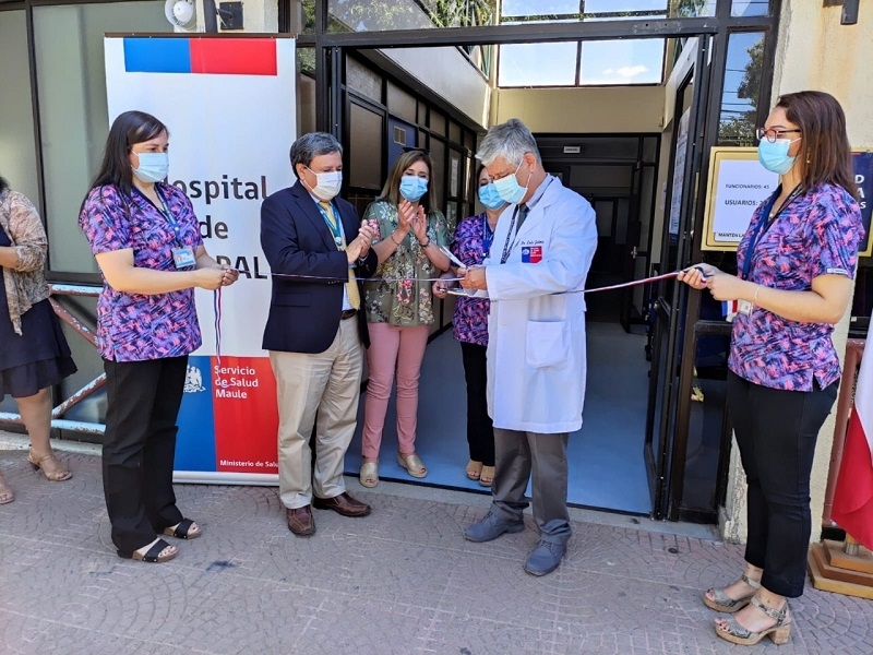 Director del Servicio de Salud Maule inauguró remodelaciones realizadas al hospital de Parral