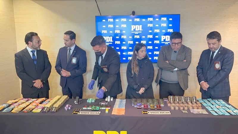 Desarticulada banda criminal en el Maule dedicada a comercializar cigarrillos electrónicos adulterados con cannabis
