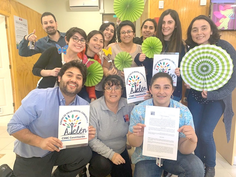 En Constitución: Autoridades recorren modernas instalaciones de Centro de Salud Mental Comunitario