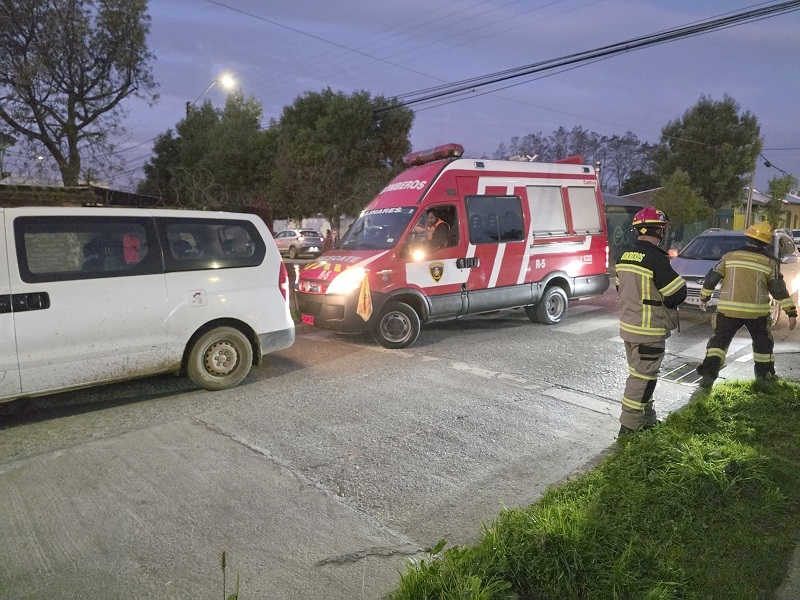 Linares: Tres accidentes de tránsito movilizaron a Bomberos y alertan por mayor prevención