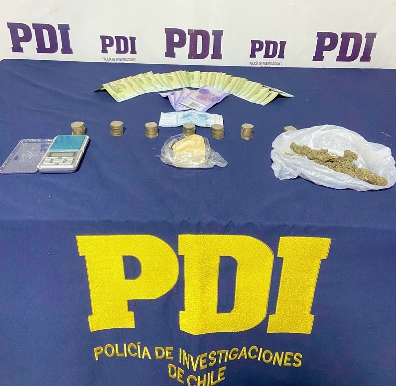  Parral:  PDI detuvo a imputado formalizado por microtráfico de droga