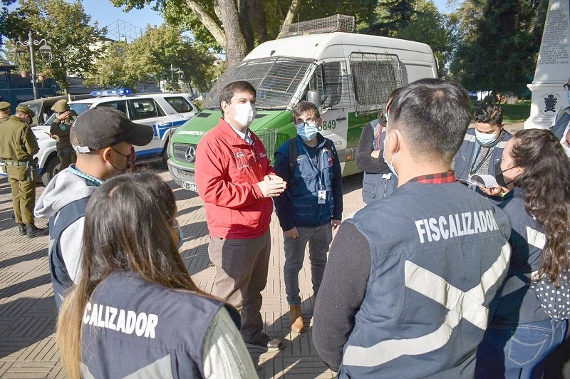Se refuerzan las fiscalizaciones en Linares ante aumento de contagios de coronavirus