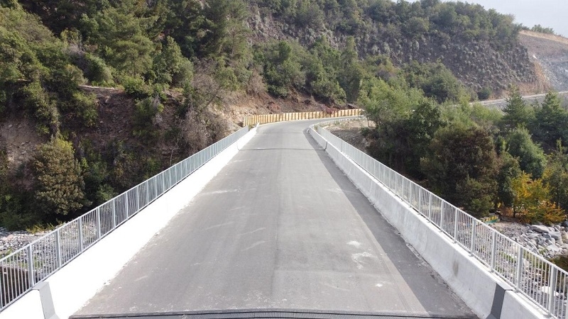 MOP avanza en el mejoramiento de la ruta al Parque Nacional Radal Siete Tazas