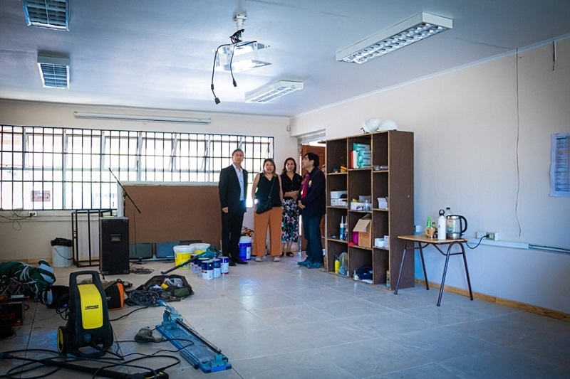 San Javier tiene remodelada escuela en Puente Pando