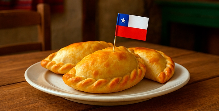 Ranking destaca a las empanadas chilenas entre los mejores platos de pastelería salada del mundo