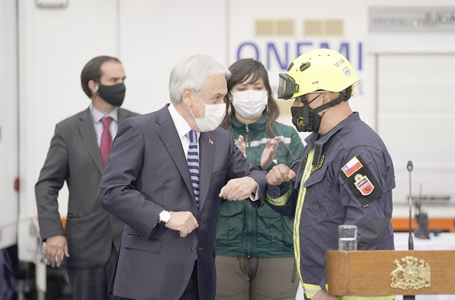 Presidente Piñera promulgó ley que establece el nuevo sistema nacional de prevención y respuesta ante desastres