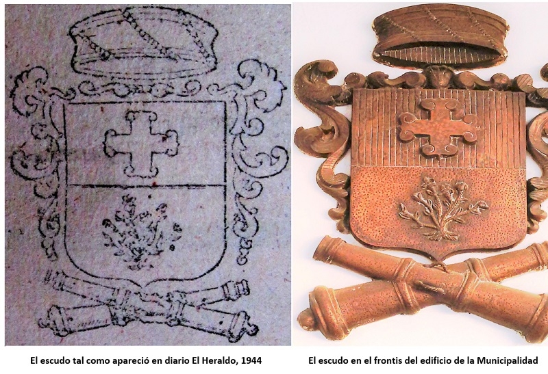 Villa de Linares en su 227° aniversario Escudo de Armas, 21 de septiembre de 1944