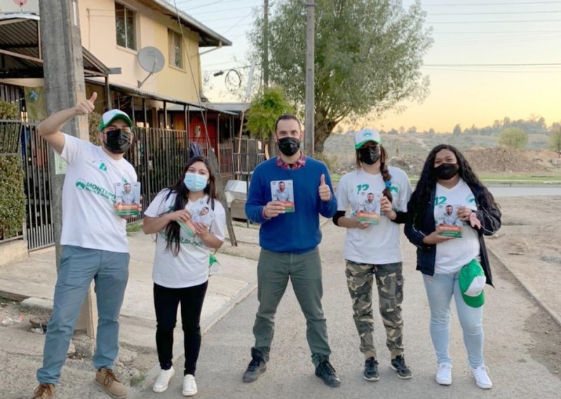 Candidato a Constituyente, Ricardo Montero Allende (PS) suma apoyos en las comunas del Maule Sur