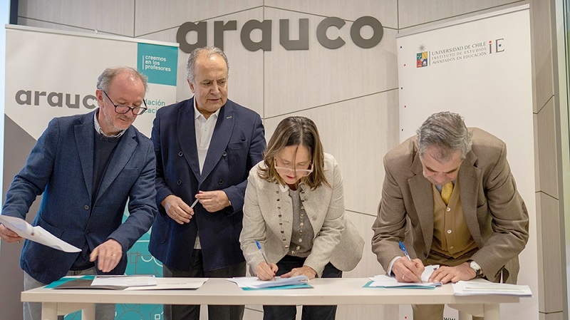 Con SLEP Maule Costa, CIAE y Fundación Arauco  DEP firman alianza estratégica para fortalecer los aprendizajes del Sistema de Educación Pública 