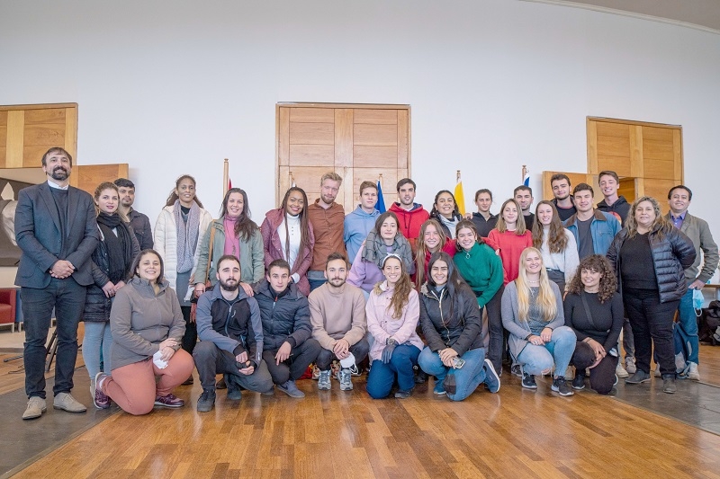 Universidad de Talca da la bienvenida a estudiantes extranjeros     