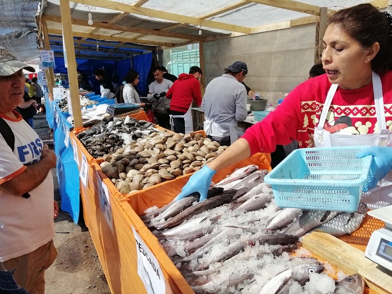 Linares: Positivo balance de Feria de Pescados y Mariscos