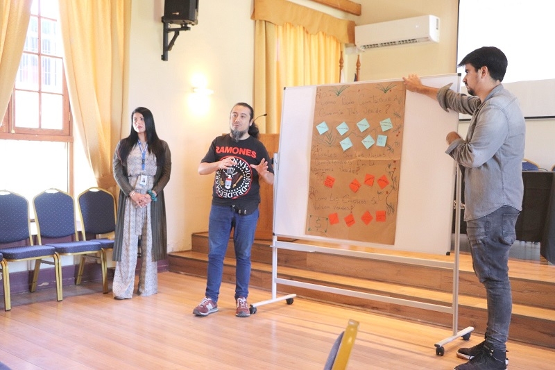 SENCE REALIZA DIÁLOGO PARTICIPATIVO DE EMPLEOS VERDES CON JOVENES MAULINOS