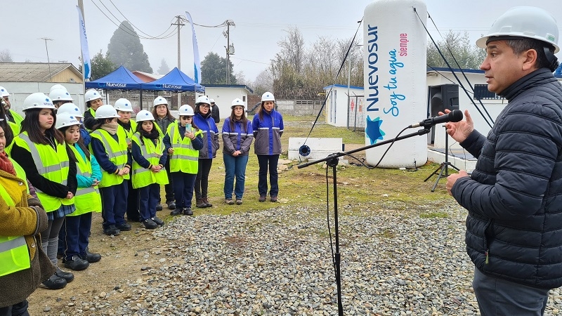 Nuevosur inauguró ampliación y modernización de la planta de agua potable Don Bosco en Linares