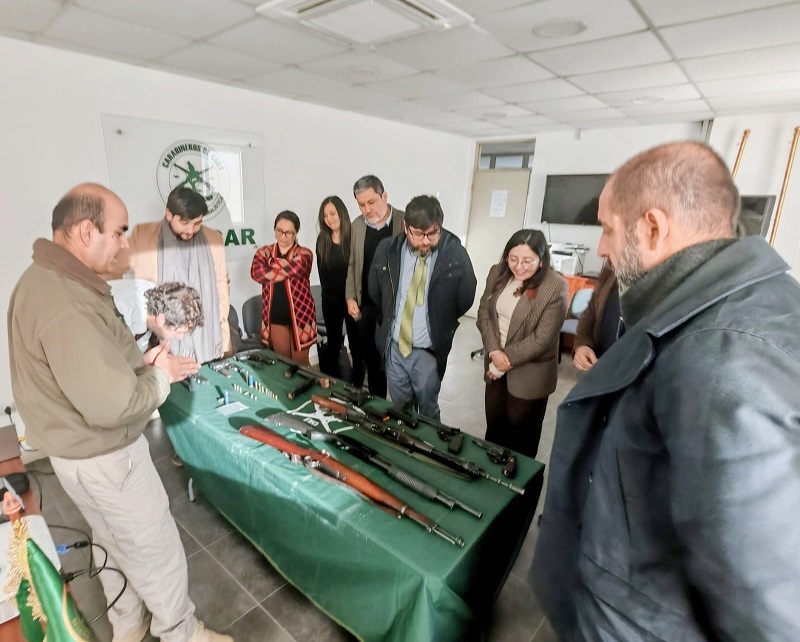 Capacitación interinstitucional entre la sección criminalística de Carabineros y la Defensoría Penal Pública del Maule
