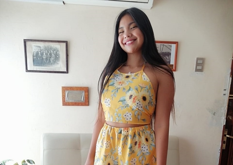 Francisca Correa es la representante de Linares al concurso Miss Teen Chile