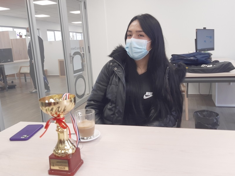 IND reconoció a la campeona nacional de ajedrez Patricia Abdala