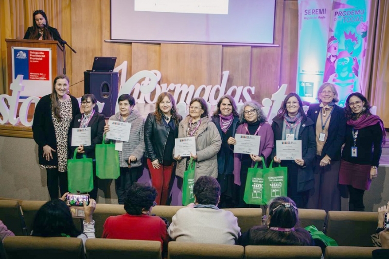 Mujeres de la provincia de Linares se formaron como gestoras comunitarias en prevención de violencia de género