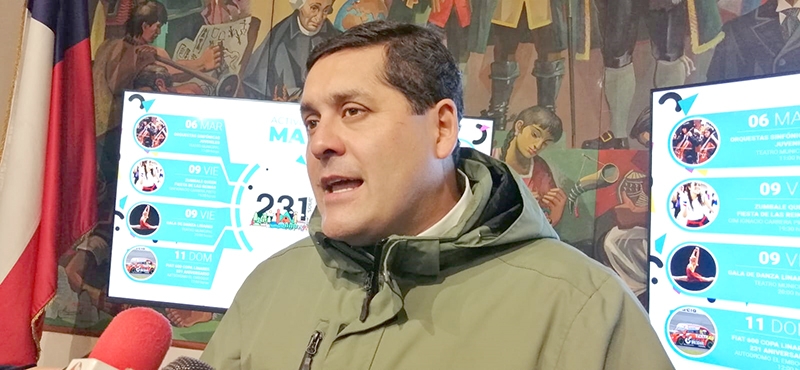 Alcalde Mario Meza: “Resaltaremos el 231° Aniversario de Linares con responsabilidad y austeridad”