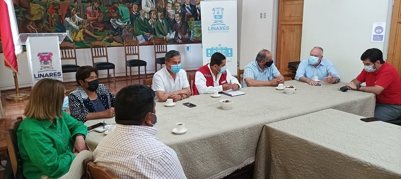 Alcaldes de la provincia de Linares se suman a gestiones para que municipios puedan distribuir gas