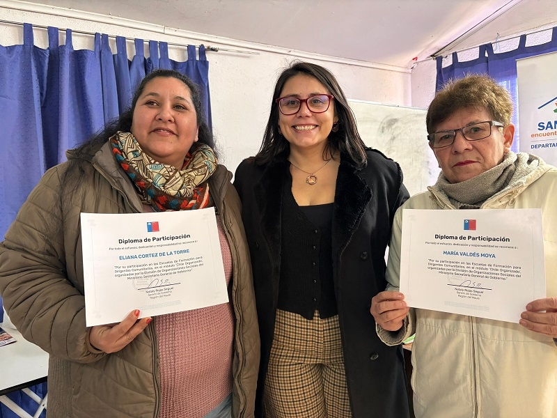Seremi de Gobierno capacitó a más de cincuenta dirigentes sociales de San Clemente en herramientas y competencias para fortalecer su trabajo comunitario