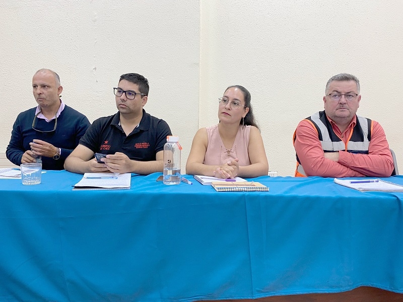 Linares: Delegada Presidencial Aly Valderrama encabezó Cogrid Provincial