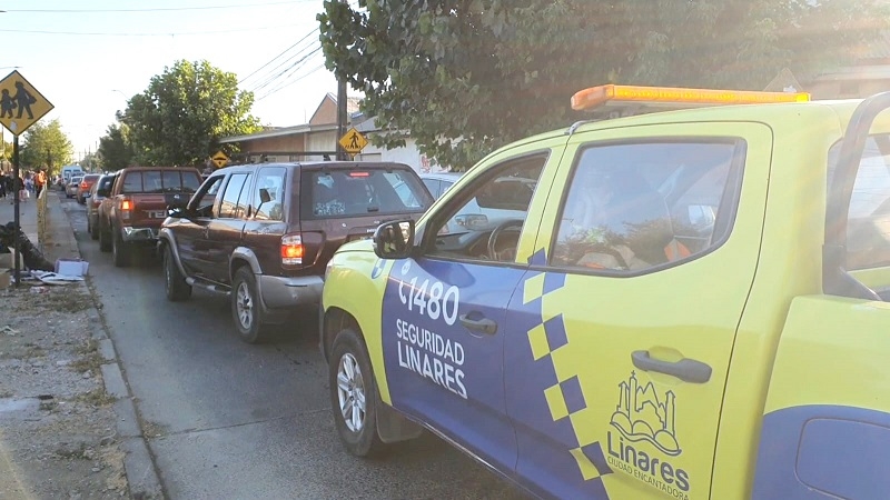 Linares: fiscalizan tránsito por colapso vial durante retorno a clases