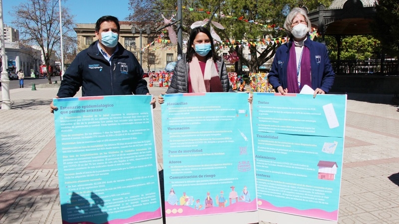 Delegado Aqueveque: “La pandemia no ha terminado, por lo que la responsabilidad es muy importante”