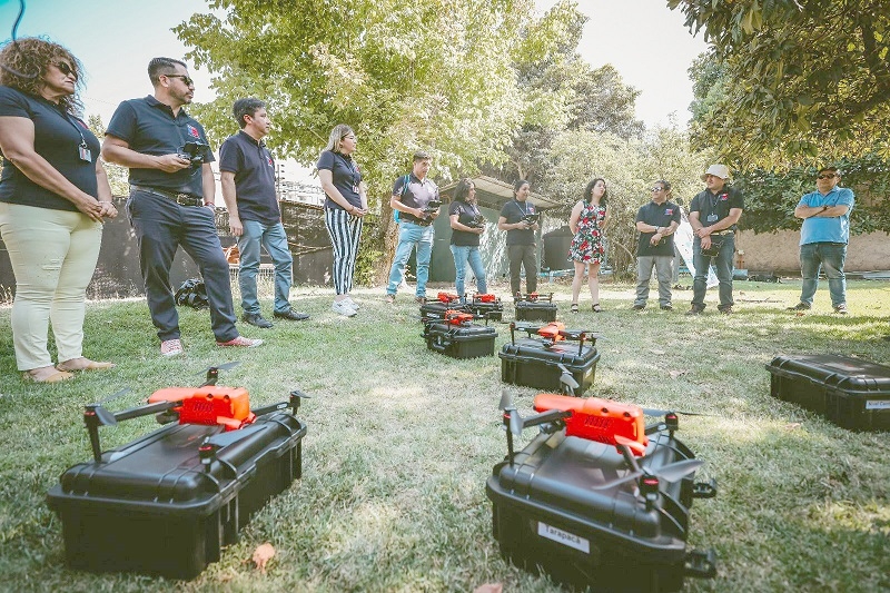 Dotación de nuevos drones fortalece capacidad fiscalizadora de Bienes Nacionales en todo el país