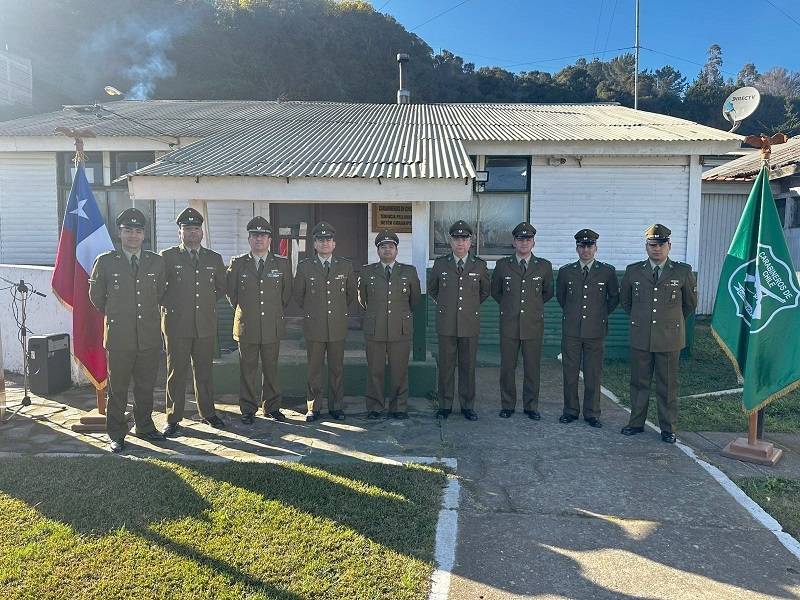 Curanipe: asumió nuevo Jefe del Retén de Carabineros
