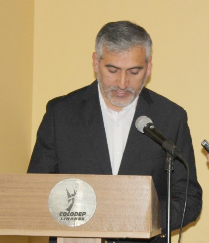 Francisco Jaramillo asume presidencia del Consejo Local de Deportes de Linares