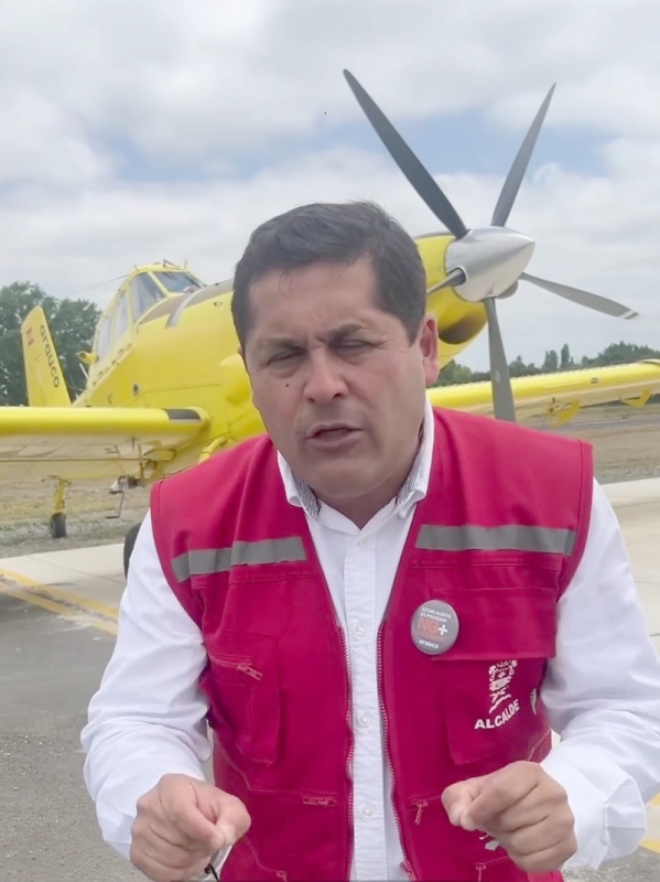 Linares: lcalde resalta Programa de Prevención de Incendios Forestales