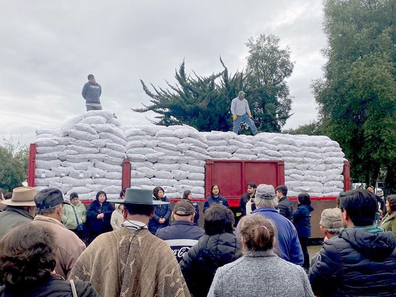  Ministerio de Agricultura ha entregado 445 toneladas de alimento animal a agricultoras y agricultores afectados por lluvias