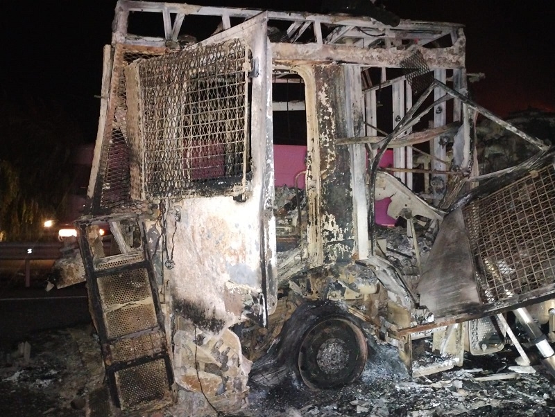 San Javier: en prisión preventiva queda imputado que participó en incidentes contra Carabineros en la Ruta 5