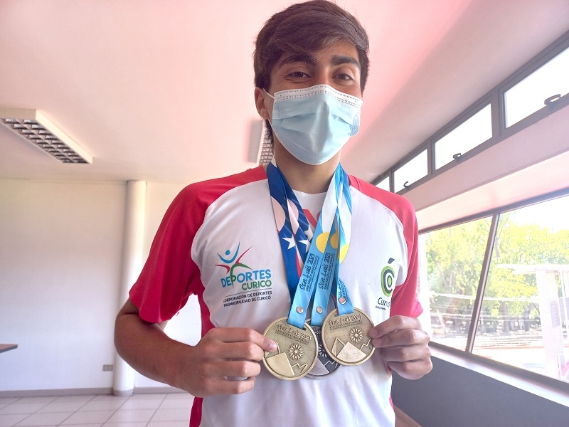 La gran temporada del atleta Luciano Arriagada