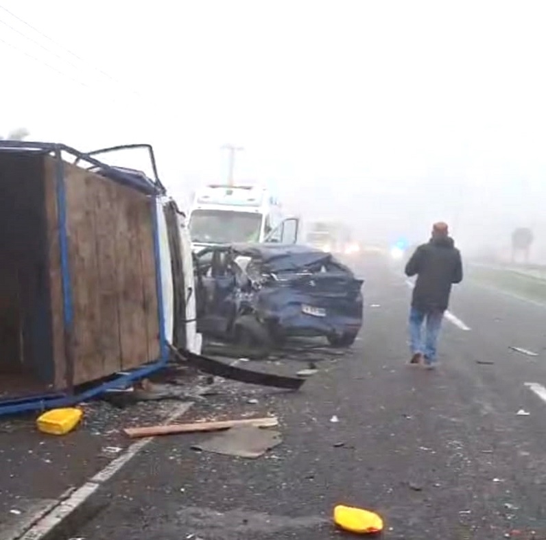 Linares:  colisión múltiple movilizó amplio despliegue de emergencias en Ruta 5 Sur