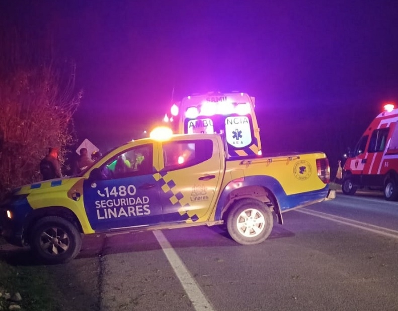 Motociclista fallece tras colisión contra un tracto camión en Ruta Linares – Yerbas Buenas