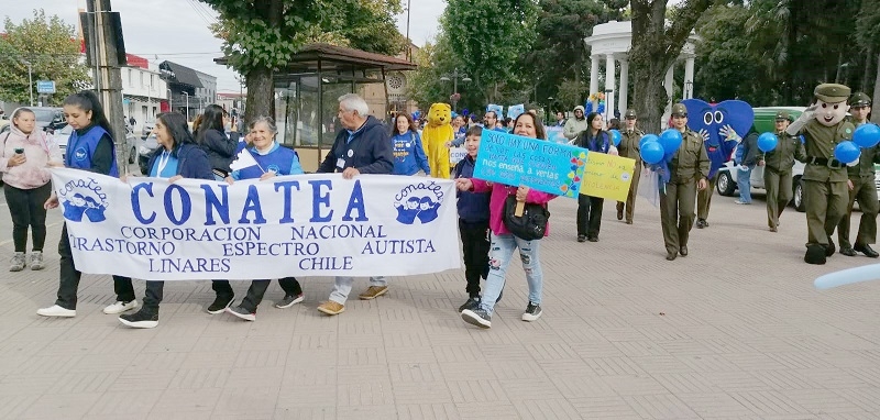 Linares se sumó con una marcha al Día de Concientización sobre el Autismo