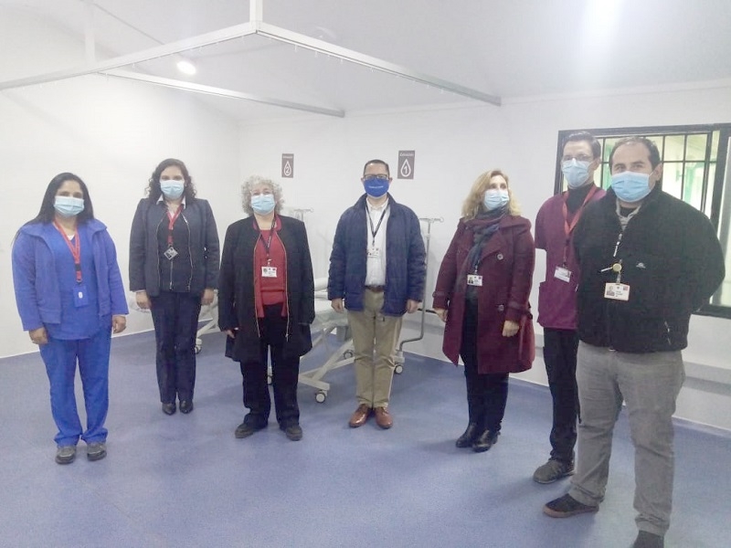 Hospital de Linares presentó nuevo Centro del Donante de Sangre